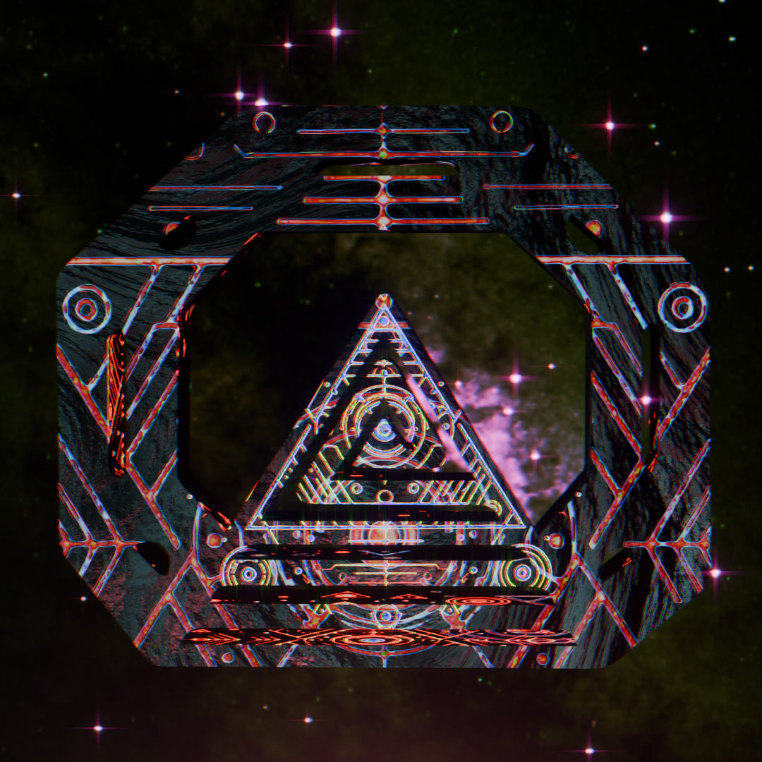 Hieronaut Sigil — sacred pyramid artifact
